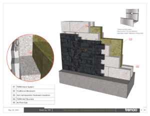 Blockwork ULTRA Mechanically Fixed Method