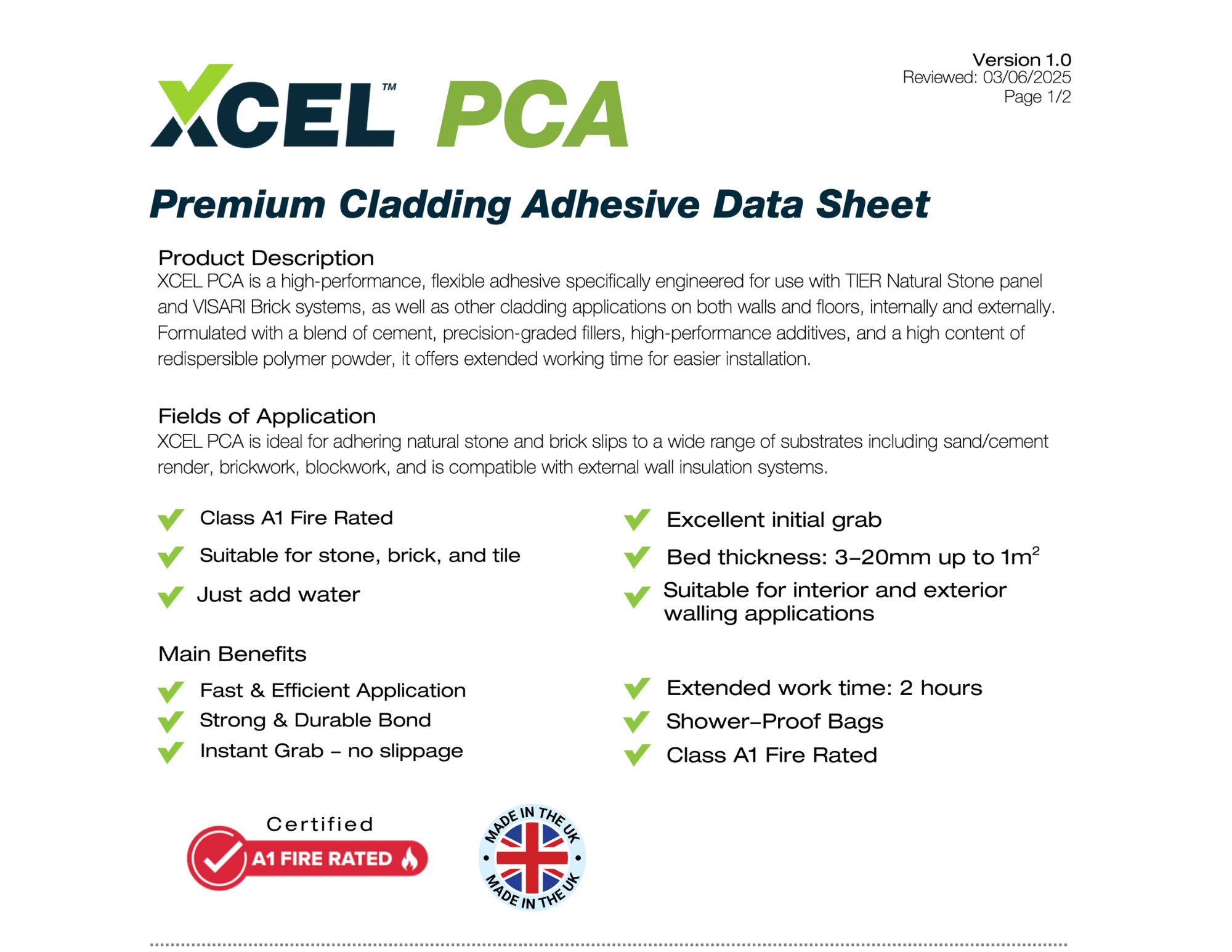 XCEL Premium Cladding Adhesive